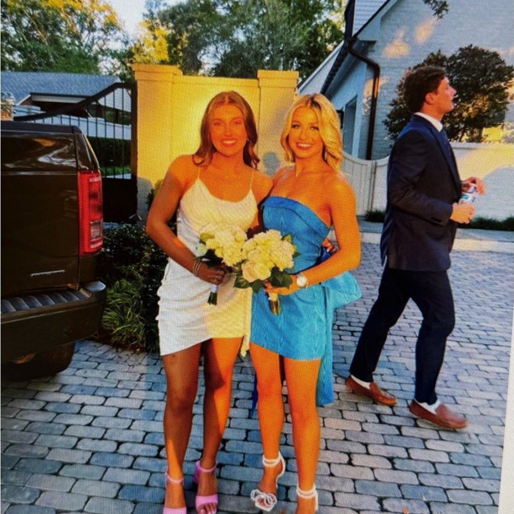 Blue Party Dress